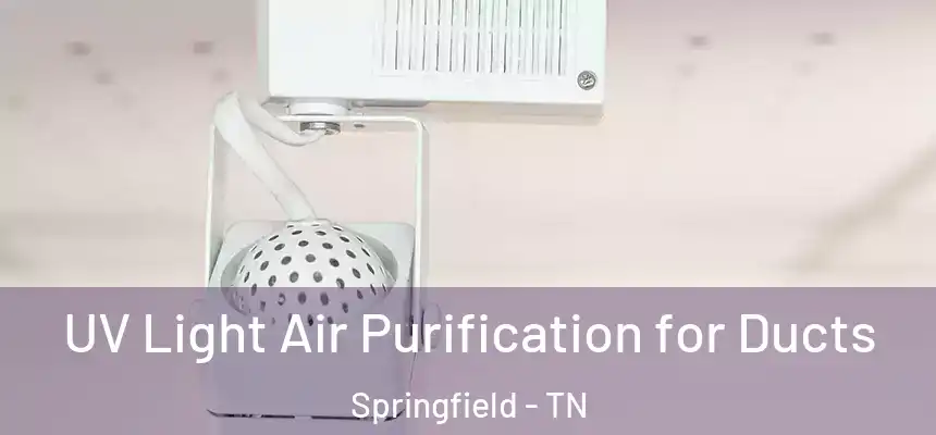  UV Light Air Purification for Ducts Springfield - TN